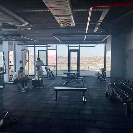 Secured Lux 1-bedrroom - Gym, Sauna & Parking 193 * Istanbul